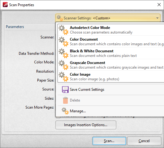 scan.properties.options.ribbon